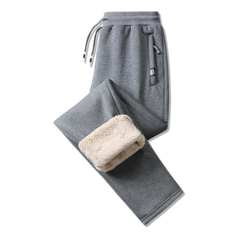 Мъжки ултразвукови панталони, права кройка, средна талия, панталони с множество джобове, без еластичност