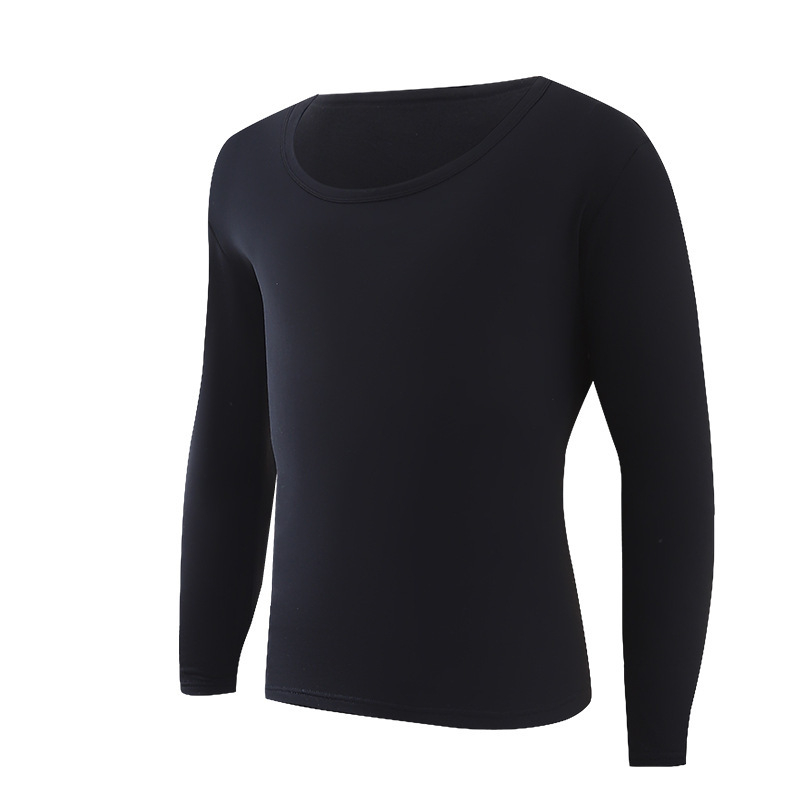 Vīriešu siltā apakšveļas komplekts ar flīsa iekšējo odere, puloveris ar apaļu kaklu un slaidu piegriezumu, 95% poliestera maisījums