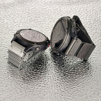 Milanese magnetski kaiš za Garmin Fenix 8 od nehrđajućeg čelika, minimalistički stil, širine sučelja 20/22/26 mm