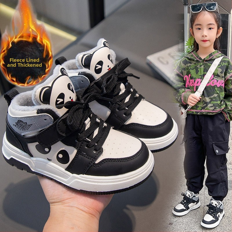 Bērnu sneakers no PU ādas ar Velcro aizdari, elpojoša siets iekšējā oderē, gumijas zole, zemā potīte