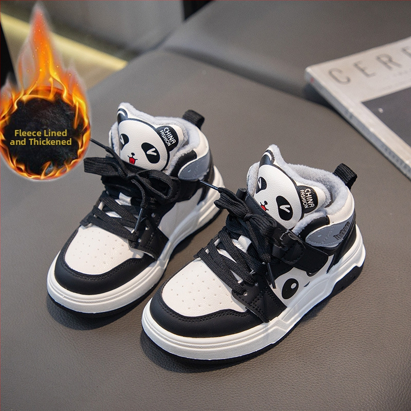 Bērnu sneakers no PU ādas ar Velcro aizdari, elpojoša siets iekšējā oderē, gumijas zole, zemā potīte