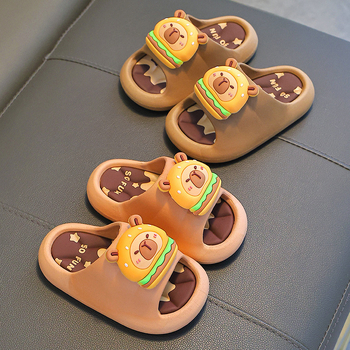 Sandale pentru copii cu desene animate | Partea superioară: Piele sintetică; Talpă: PVC; Model: Cartoon; Vârste: 1–16 ani; Vară; Antiderapant