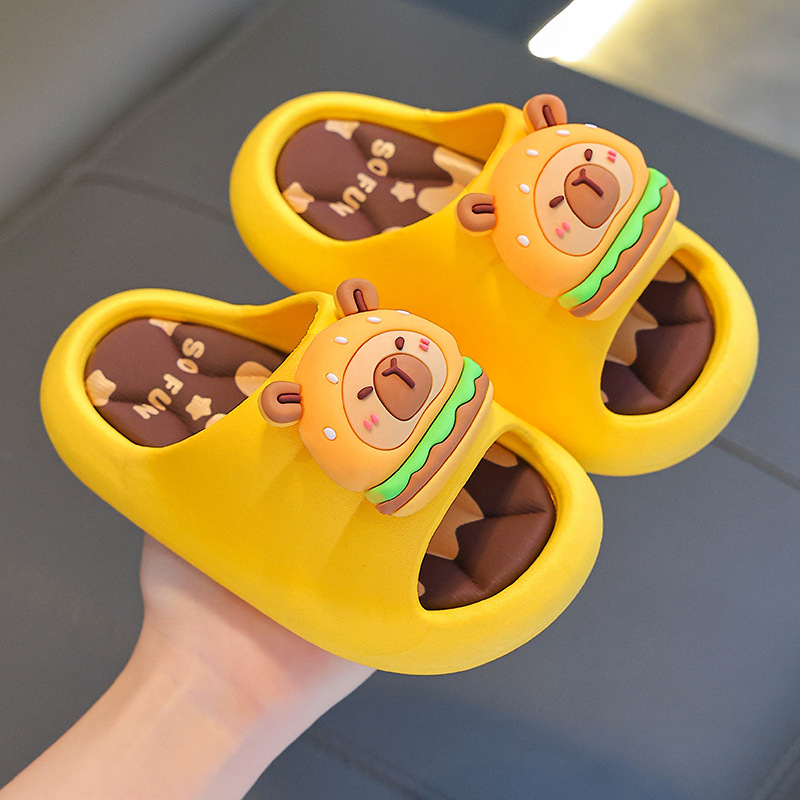 Sandale pentru copii cu desene animate | Partea superioară: Piele sintetică; Talpă: PVC; Model: Cartoon; Vârste: 1–16 ani; Vară; Antiderapant