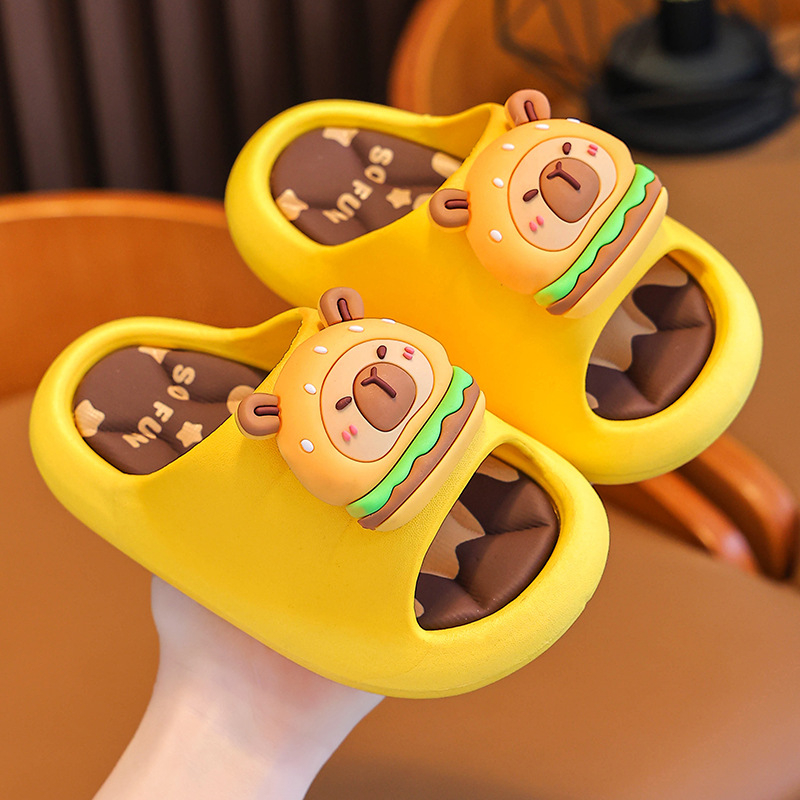 Sandale pentru copii cu desene animate | Partea superioară: Piele sintetică; Talpă: PVC; Model: Cartoon; Vârste: 1–16 ani; Vară; Antiderapant