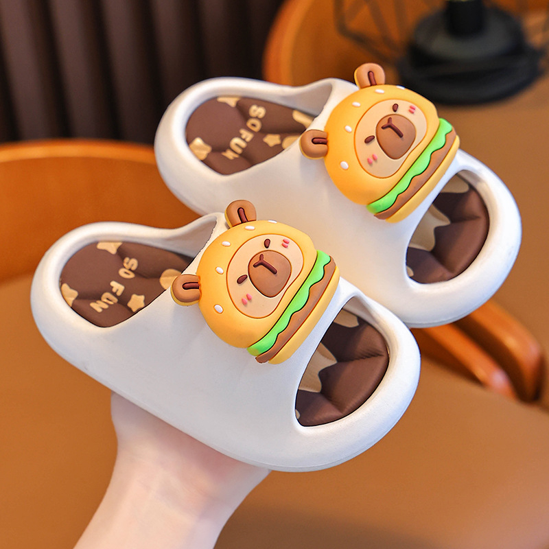 Sandale pentru copii cu desene animate | Partea superioară: Piele sintetică; Talpă: PVC; Model: Cartoon; Vârste: 1–16 ani; Vară; Antiderapant