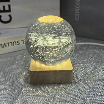 LED éjszakai lámpa - dekoratív dizájn szegekből merítve - Unique márka