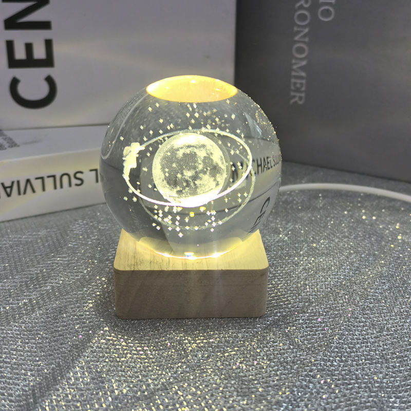 LED éjszakai lámpa - dekoratív dizájn szegekből merítve - Unique márka