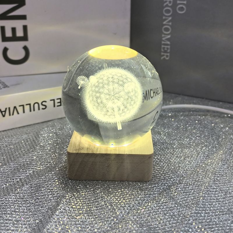 LED éjszakai lámpa - dekoratív dizájn szegekből merítve - Unique márka