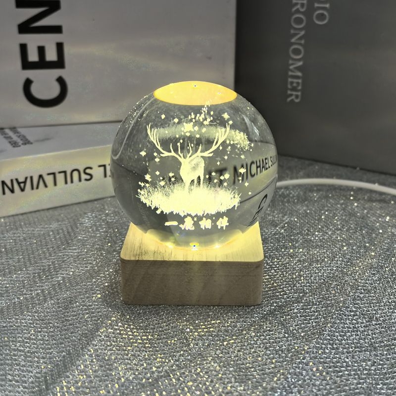 LED éjszakai lámpa - dekoratív dizájn szegekből merítve - Unique márka