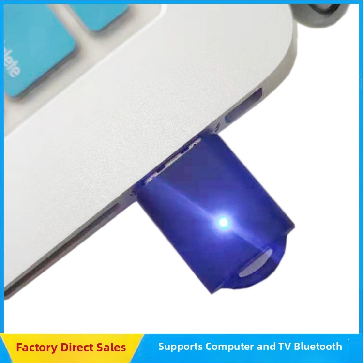 BT-90 USB Bluetooth saatja, 5.0 versioon, Plug‑and‑Play, multipoint kuni 2 seadmele, tööulatus 10 m