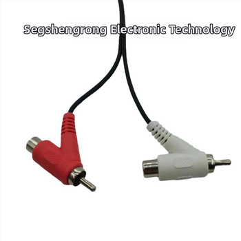 Garso kabelis 2RCA 1 į 2 (modelis: 2RCA 1 į 2; branduolys: grynas varinis laidininkas; laidininkas: varis; danga: nikeliuota; suderinama su Set-Top Box)