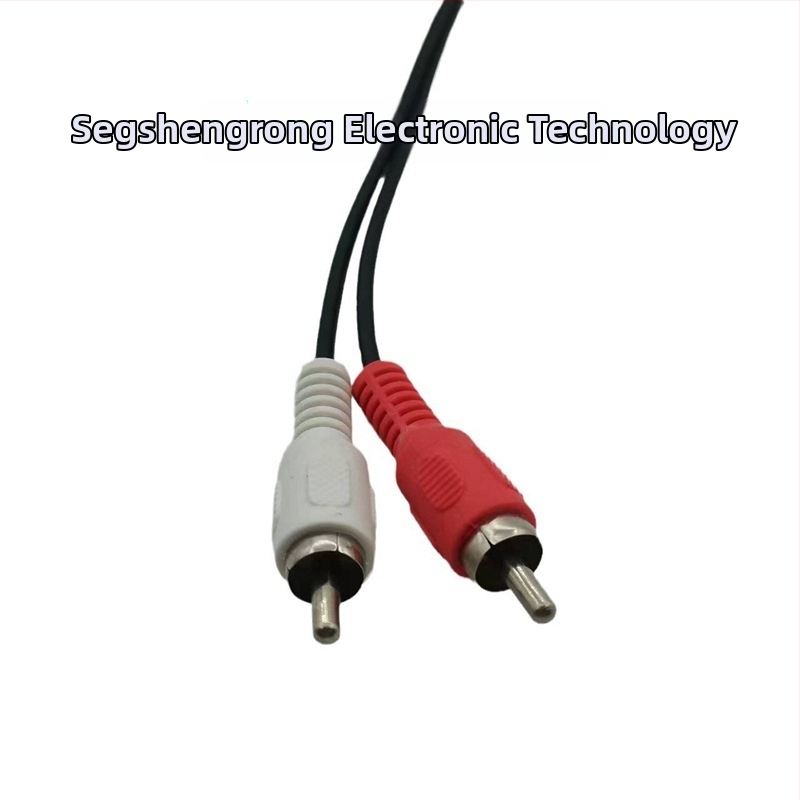 Garso kabelis 2RCA 1 į 2 (modelis: 2RCA 1 į 2; branduolys: grynas varinis laidininkas; laidininkas: varis; danga: nikeliuota; suderinama su Set-Top Box)