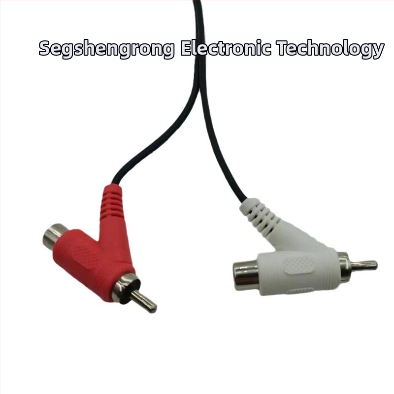 Garso kabelis 2RCA 1 į 2 (modelis: 2RCA 1 į 2; branduolys: grynas varinis laidininkas; laidininkas: varis; danga: nikeliuota; suderinama su Set-Top Box)