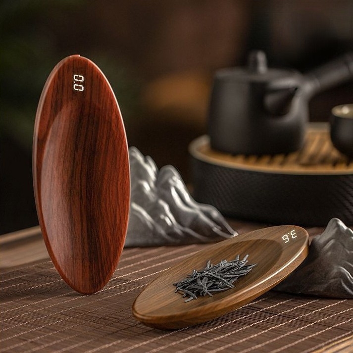 CZ200 cântar electronic pentru ceai, 0.1–200 g, reîncărcabil, destinat ceremoniei de ceai