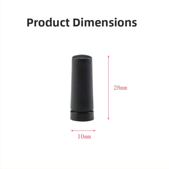 2.4G ārējā SMA omni-direkcijas antena WiFi un Bluetooth modulim, ūdensizturīga, VSWR ≤ 1.5
