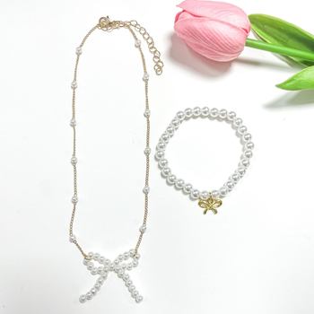 Ogrlica od legure s privjeskom od matične biserne školjke na hadskom lancu – minimalistički dizajn za djecu