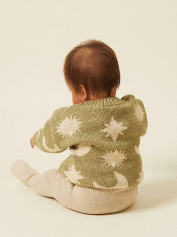 Gyerekeknek szóló kötött pulóver kerek nyakkal, hosszú ujjú, 100% pamut, rajzfilm mintával, 3–8 éveseknek