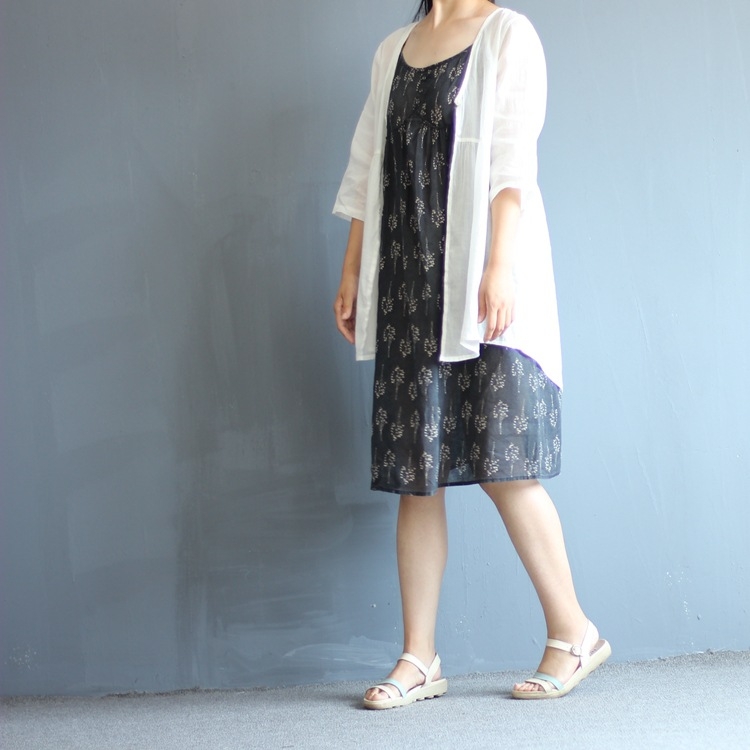 Ženska lanena haljina s trakama, cvjetni print, slobodan kroj, 50–70% lana, literarno retro stil