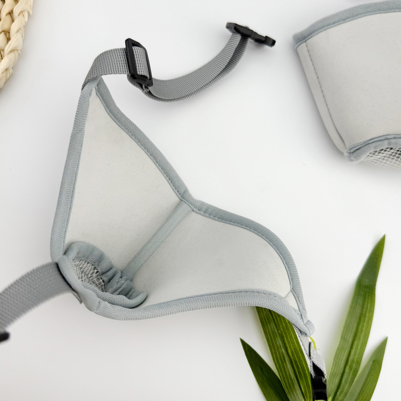 Najlonska maska za psa za postoperativnu njegu – prozračna, sprječava ugrize i slučajno gutanje, jednostavno čišćenje.