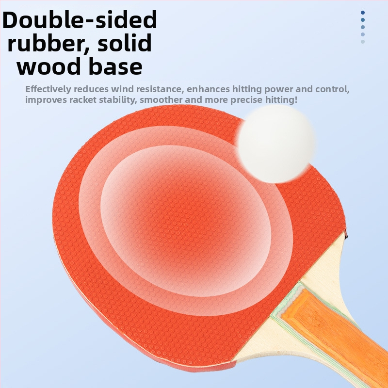 Welker reketa za stolni tenis, guma s obrnuto ljepilo, vodoravni udar, prilagodljiva obrada, pogodna za badminton i stolni tenis