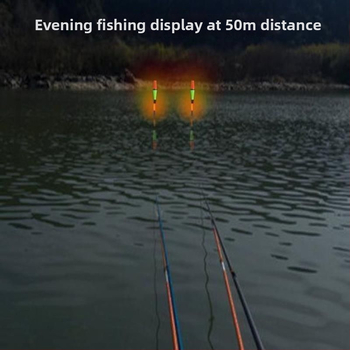 Šviesi žvejybinė plūdė su įkandimo indikatoriumi, spalvų keitimas, aukšta jautrumas, elektroninė plūdė, kompozitinė medžiaga