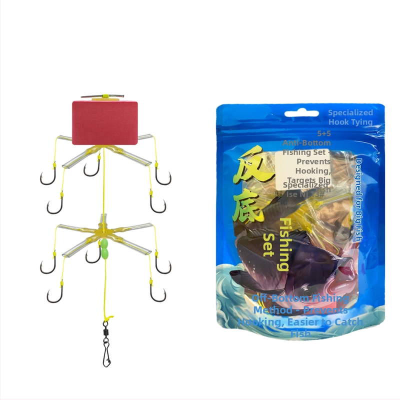 Upės žvejybos kabliukų rinkinys – priešduno dizainas, kvadratiniai masalų kabliukai karpams ir didiesiems karpams, 8–15 kablių rinkinys, dėžutė 500 vnt