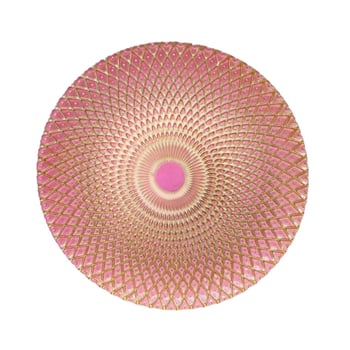 Staklena okrugla ploča zapadnog stila, lagani luksuzan završetak, elektroplatirana površina, otisak logotipa opcijski, prilagodba dostupna