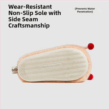 Vaikų medvilninės šlepetės su karikatūrų raštu, nubuko viršus, EVA padas, amžius 7–12 metų