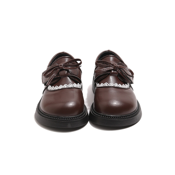 Момичешки принцески обувки с горна част от супер влакна, каучукова подметка, закопчаване с лепенка, нисък връх, PU стелка, пролет–есен 2025