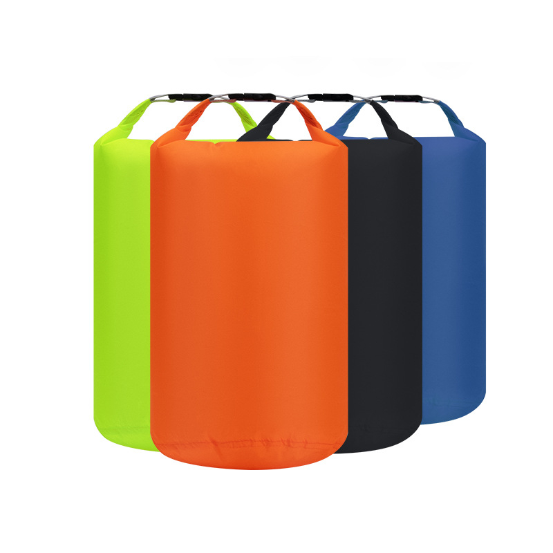 Водоустойчива чанта за открито от полиестер тафта 210T, капацитет 10L/20L, марка Rijue, водоустойчива тъкан, възможност за печат на лого