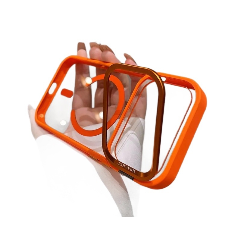 Maska za telefon za iPhone 17 Pro s metalnim držačem objektiva i zaštitnim filmom za objektiv — magnetska, otporna na udarce, držač objektiva, disipacija topline, anti otisci prstiju