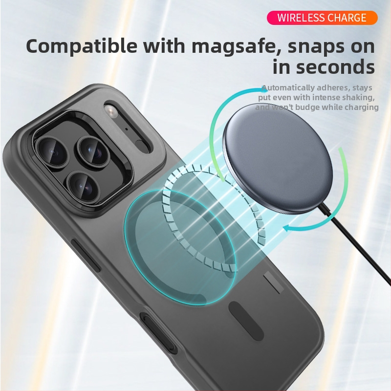 iPhone 17 vāciņš, drošs pret krišanu, pret pirkstu nospiedumiem, matēts TPU, magnētiska piesaiste (TPU, matēta virsma, magnētiskā piesaiste, drošs pret krišanu, pret pirkstu nospiedumiem)