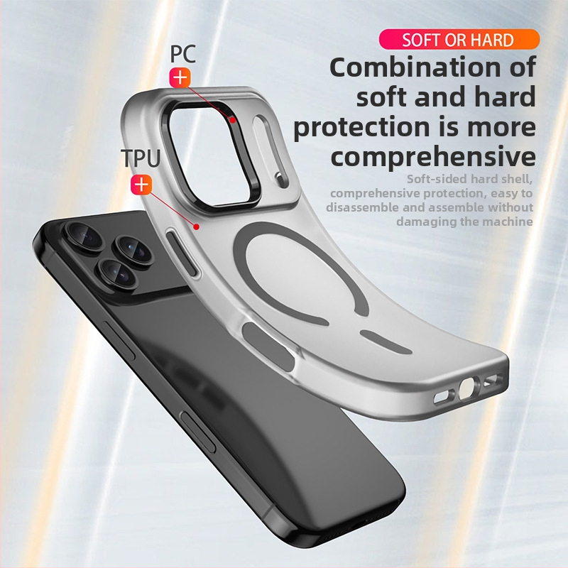 iPhone 17 vāciņš, drošs pret krišanu, pret pirkstu nospiedumiem, matēts TPU, magnētiska piesaiste (TPU, matēta virsma, magnētiskā piesaiste, drošs pret krišanu, pret pirkstu nospiedumiem)