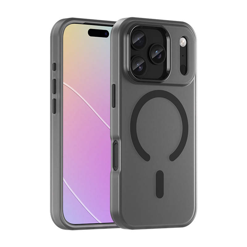 Kućište za iPhone 17, otporno na padove, otiske prstiju, matirani TPU, magnetsko pričvršćivanje (TPU, mat završetak, magnetsko pričvršćivanje, otporno na padove, otiske prstiju)