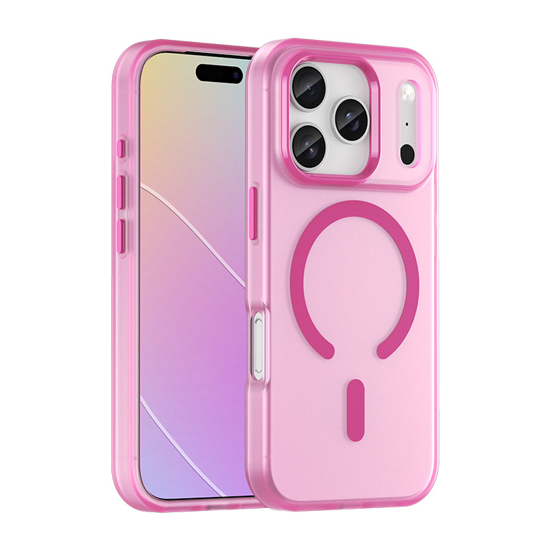 Kućište za iPhone 17, otporno na padove, otiske prstiju, matirani TPU, magnetsko pričvršćivanje (TPU, mat završetak, magnetsko pričvršćivanje, otporno na padove, otiske prstiju)