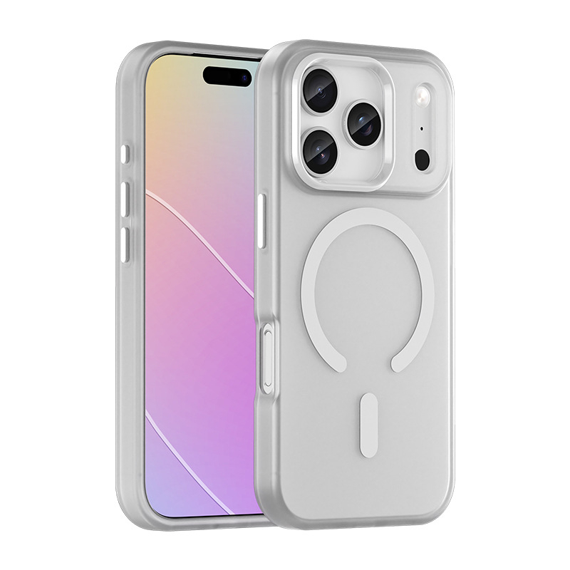 Kućište za iPhone 17, otporno na padove, otiske prstiju, matirani TPU, magnetsko pričvršćivanje (TPU, mat završetak, magnetsko pričvršćivanje, otporno na padove, otiske prstiju)