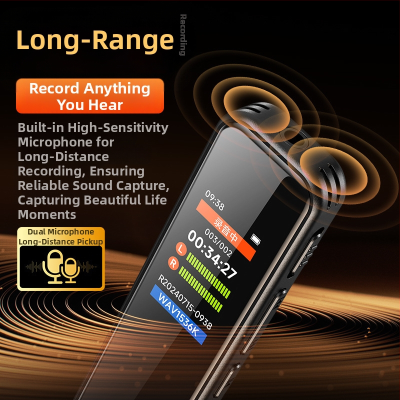 Boston A20S skaņas ierakstītājs ar troksni samazināšanu, 12 stundu ieraksts, TF karšu atbalsts, USB 2.0, līdz 999 ierakstiem