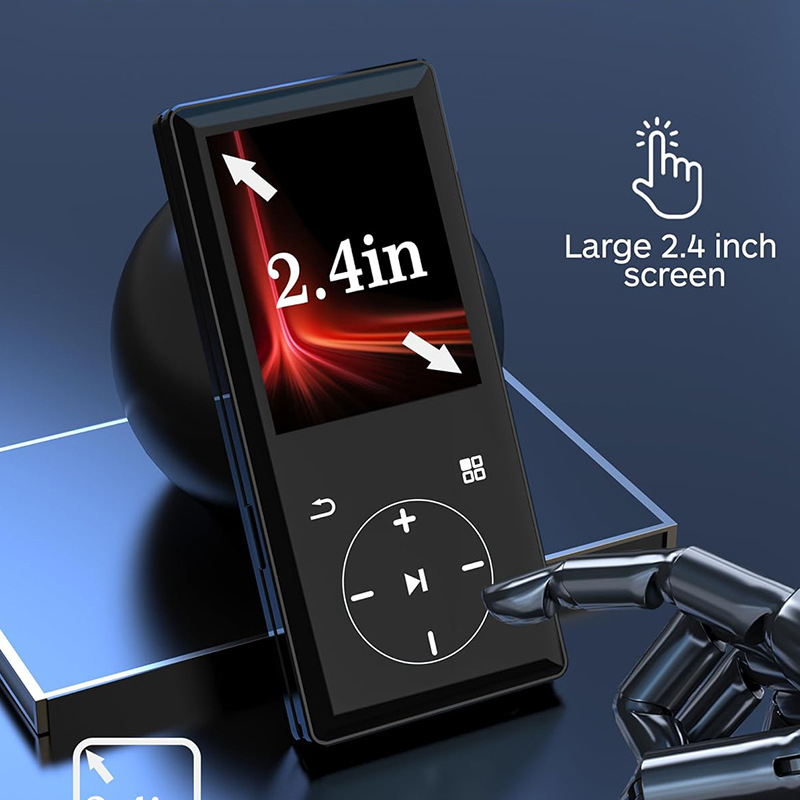 A10 player MP3/MP4 cu ecran tactil, Bluetooth, USB 3.0, suport TF card, formate MP3/WMA/WAV/OGG/FLAC/PCM/AAC/APE