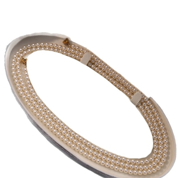 Μακρύ κολιέ με μαργαριτάρια, πολυεπίπεδο, στυλ Ruili, γυναικείος γεωμετρικός σχεδιασμός, Άνοιξη 2025