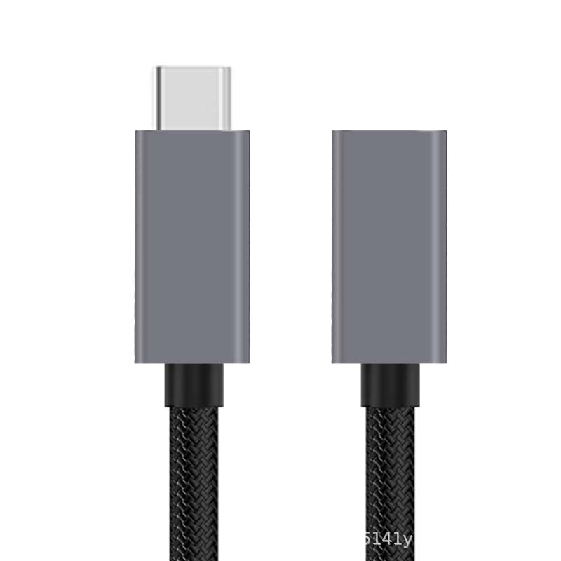 Καλώδιο Thunderbolt 5 USB-C για θήκη φορητού σκληρού δίσκου, μήκος 1 m, συμβατό TB5/4, διασύνδεση Type-C, συνδετήρας γωνίας, συμβατό με Mac
