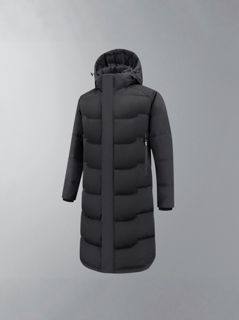 Unisex plussuurusega sulejope keskmise pikkusega, kapuutsiga, veekindel, sule sisu 81–85%, täidis 200–300 g, pikkus 100 cm