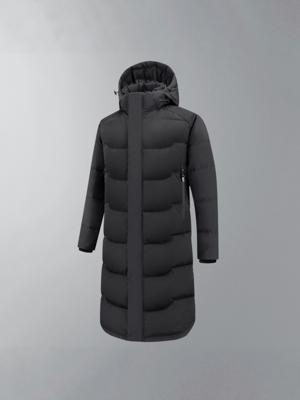 Unisex plussuurusega sulejope keskmise pikkusega, kapuutsiga, veekindel, sule sisu 81–85%, täidis 200–300 g, pikkus 100 cm