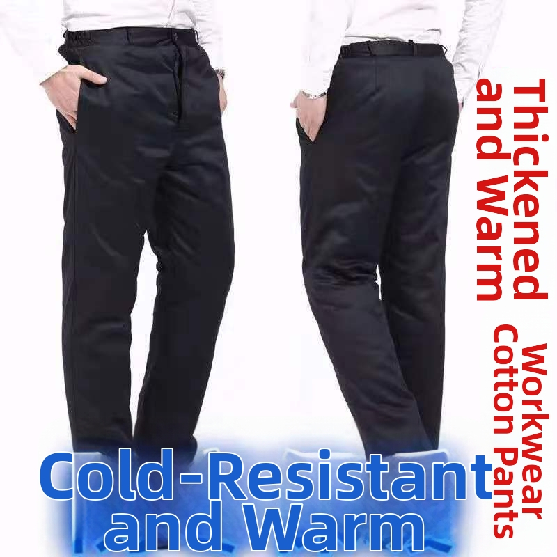 Vīriešu ziemas jaka un bikses no mākslīgās ādas, biezs, pildījums no zīda‑kokvilnas, Ziemas 2025