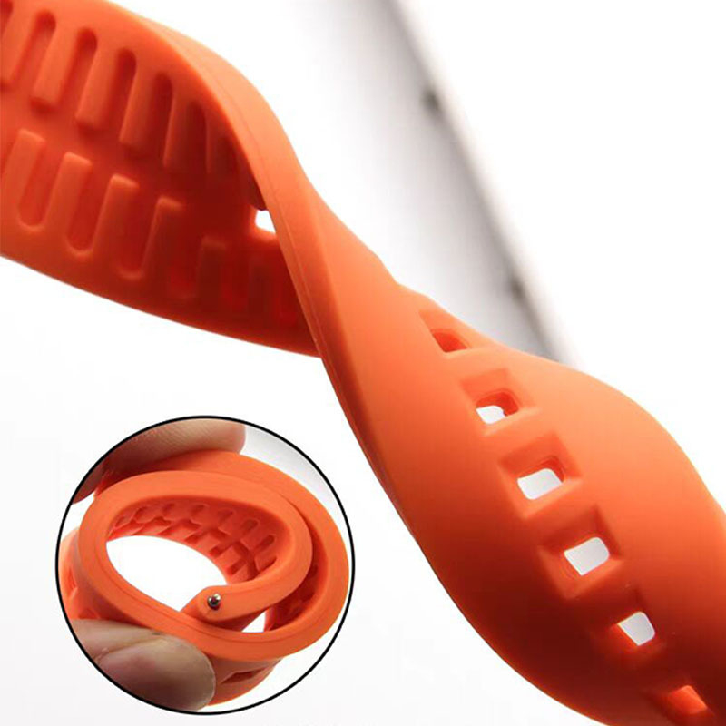 Silikonska narukvica za pametni sat, univerzalna kompatibilnost, minimalistički stil, kopča s iglom, širine 19/20/21/22/24 mm