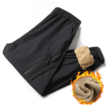 Muške softshell hlače s fleš podstavom, otporne na vjetar i vodu, izdržljive, s višestrukim džepovima, opuštenog kroja