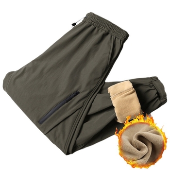 Muške softshell hlače s fleš podstavom, otporne na vjetar i vodu, izdržljive, s višestrukim džepovima, opuštenog kroja