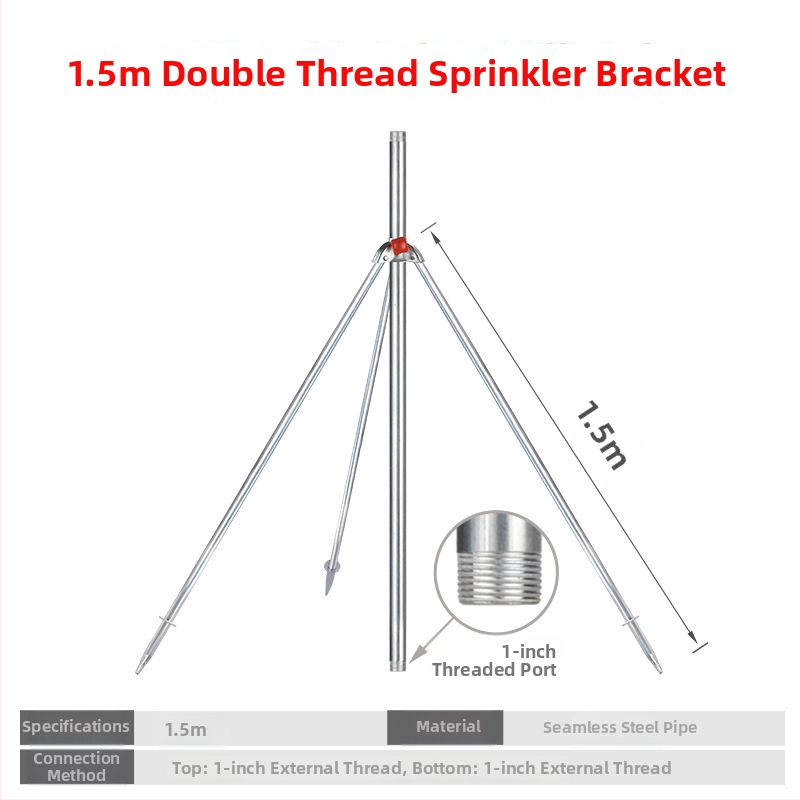 360° besisukantis turbininis purkštuvas sodo laistymui ir veja