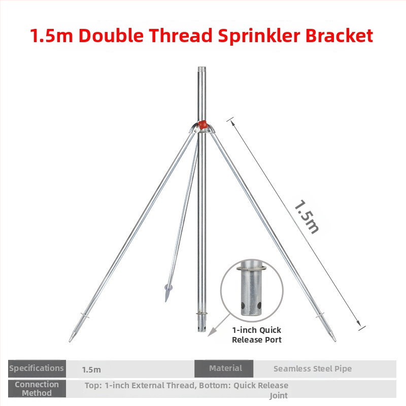 360° besisukantis turbininis purkštuvas sodo laistymui ir veja