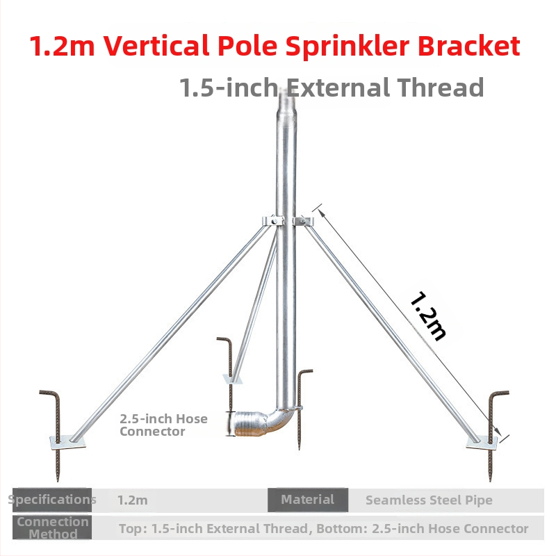 360° besisukantis turbininis purkštuvas sodo laistymui ir veja