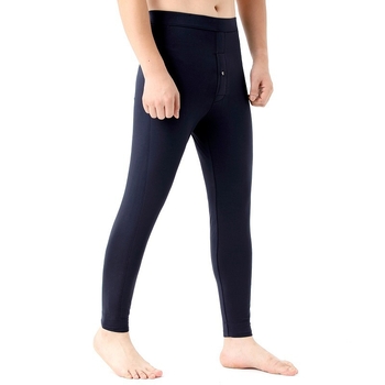 Ανδρικά παντελόνια βάσης από κασμίρι, χοντρά, υψηλή μέση, θερμικά πλεκτά